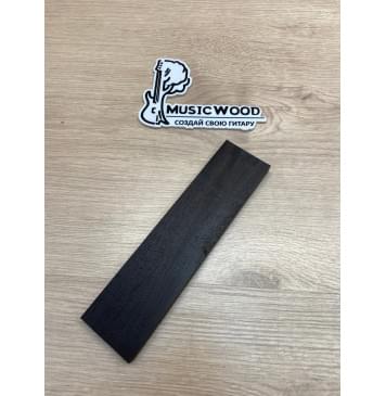 Эбен Чёрный заготовка для бриджа акустической гитары Радиал ААА 11х51х200 мм-0