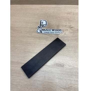 Эбен Чёрный заготовка для бриджа акустической гитары Радиал ААА 10.5х51х200 мм-0