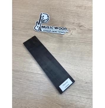 Эбен Чёрный заготовка для бриджа акустической гитары Радиал ААА 10.5х51х200 мм-4