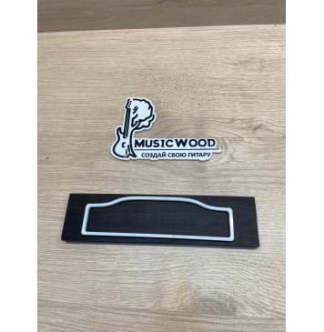 Эбен Чёрный заготовка для бриджа акустической гитары Смешанный ААА 11х49.5х200 ммЭбен Чёрный заготовка для бриджа акустической гитары Смешанный ААА 11х49.5х200 мм-0