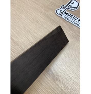 Эбен Чёрный заготовка для бриджа акустической гитары Смешанный ААА 11х49.5х200 ммЭбен Чёрный заготовка для бриджа акустической гитары Смешанный ААА 11х49.5х200 мм-1