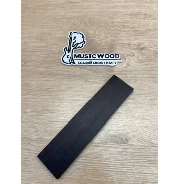 Эбен Чёрный заготовка для бриджа акустической гитары Смешанный ААА 11х49.5х200 ммЭбен Чёрный заготовка для бриджа акустической гитары Смешанный ААА 11х49.5х200 мм-4