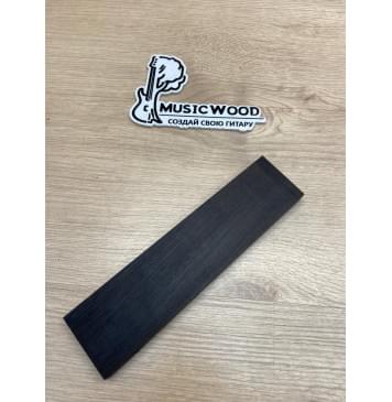 Эбен Чёрный заготовка для бриджа акустической гитары Смешанный ААА 11х50.5х200 мм-3