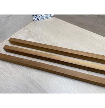 Клён Печёный 180гр заготовка грифа безголовой гитары Радиал ААА 29х(20-20-20)х630 мм - из 3х частей-3