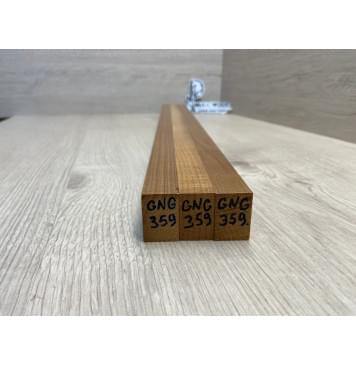 Клён Печёный 180гр заготовка грифа безголовой гитары Радиал ААА 29х(20-20-20)х630 мм - из 3х частей-2