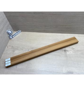 Клён Печёный 180гр заготовка грифа безголовой гитары Радиал ААА 29х(20-20-20)х630 мм - из 3х частей-7