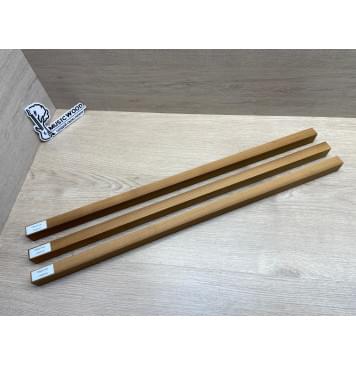 Клён Печёный 180гр заготовка грифа безголовой гитары Радиал ААА 29х(20-20-20)х630 мм - из 3х частей-6