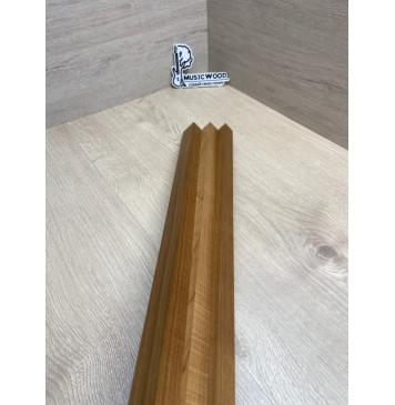 Клён Печёный 180гр заготовка грифа безголовой гитары Радиал ААА 29х(20-20-20)х630 мм - из 3х частей-8