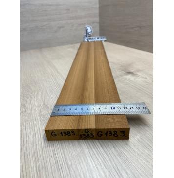 Клён Печёный 180 гр заготовка грифа для электрогитары Радиал АА 21х(45-24-45)х655 мм - из 3х частей-5