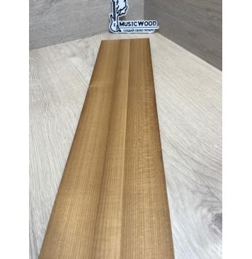 Клён Печёный 180 гр заготовка грифа для электрогитары Радиал АА 21х(45-24-45)х655 мм - из 3х частей-6