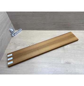 Клён Печёный 180 гр заготовка грифа для электрогитары Радиал АА 21х(45-24-45)х655 мм - из 3х частей-9