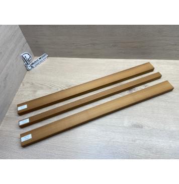 Клён Печёный 180 гр заготовка грифа для электрогитары Радиал АА 21х(45-24-45)х655 мм - из 3х частей-10