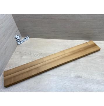 Клён Печёный 180 гр заготовка грифа для электрогитары Радиал ААА 28.5х(44-28.5-44)х765 мм - из 3х частей-1