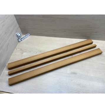 Клён Печёный 180 гр заготовка грифа для электрогитары Радиал ААА 28х(45.5-21.5-45.5)х765 мм - из 3х частей-0