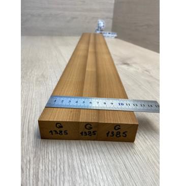 Клён Печёный 180 гр заготовка грифа для электрогитары Радиал ААА 28х(45.5-21.5-45.5)х765 мм - из 3х частей-5