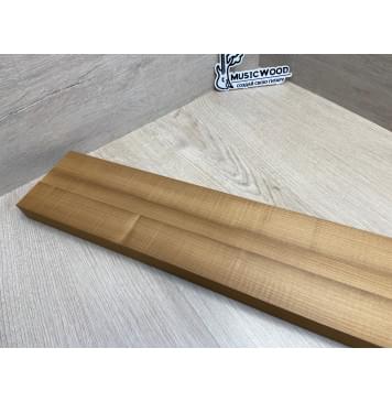 Клён Печёный 180 гр заготовка грифа для электрогитары Радиал АА 27.5х(44.5-21.5-44.5)х760 мм - из 3х частей-3