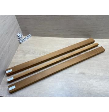 Клён Печёный 180 гр заготовка грифа для электрогитары Радиал АА 27.5х(44.5-21.5-44.5)х760 мм - из 3х частей-10