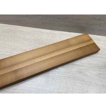 Клён Печёный 180 гр заготовка грифа для электрогитары Радиал ААА 28.5х(41-21-41)х770 мм - из 3х частей-2