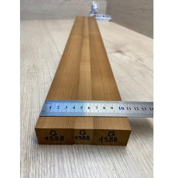 Клён Печёный 180 гр заготовка грифа для электрогитары Радиал ААА 28.5х(41-21-41)х770 мм - из 3х частей-5