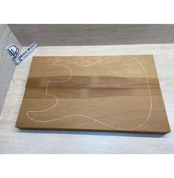 Ольха Печёная 180 гр заготовка корпуса Смешанный АА 39.5х158-155х520 мм, 451 кг/м3, 2 шт (АКЦИЯ)-0