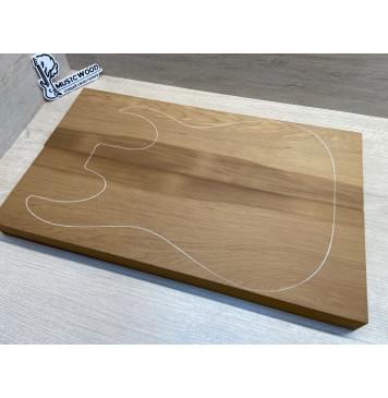 Ольха Печёная 180 гр заготовка корпуса Смешанный АА 39.5х158-155х520 мм, 451 кг/м3, 2 шт (АКЦИЯ)-1