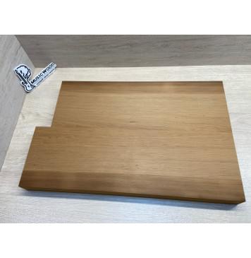 Ольха Печёная 180 гр заготовка корпуса Смешанный АА 43.5х167х530-490 мм, 449 кг/м3, 2 шт-0