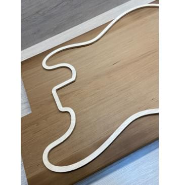 Ольха Печёная 180 гр заготовка корпуса Смешанный АА 43.5х167х530-490 мм, 449 кг/м3, 2 шт-4