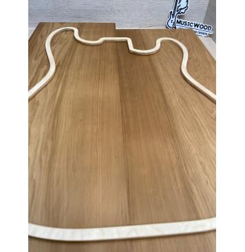 Ольха Печёная 180 гр заготовка корпуса Смешанный ААА 39х195х540-500 мм, 471 кг/м3, 2 шт-3