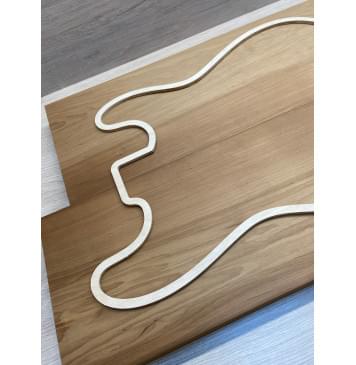 Ольха Печёная 180 гр заготовка корпуса Смешанный ААА 39х195х540-500 мм, 471 кг/м3, 2 шт-4