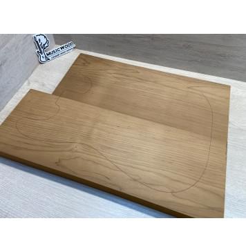 Ольха Печёная 180 гр заготовка корпуса Смешанный АА 41х190х525-460 мм, 413 кг/м3, 2 шт-1