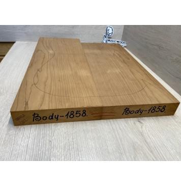 Ольха Печёная 180 гр заготовка корпуса Смешанный АА 41х190х525-460 мм, 413 кг/м3, 2 шт-2