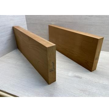 Ольха Печёная 180 гр заготовка корпуса Смешанный АА 41х190х525-460 мм, 413 кг/м3, 2 шт-9