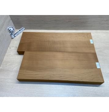 Ольха Волнистая Печёная 180 гр заготовка корпуса Смешанный ААА Волна А 40.5х189х525-470 мм, 426 кг/м3, 2 шт-5