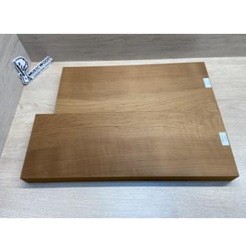 Ольха Волнистая Печёная 180 гр заготовка корпуса Смешанный ААА Волна А 40.5х189х525-470 мм, 426 кг/м3, 2 шт-8