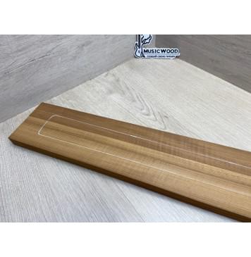 Клён Печёный 180 гр заготовка грифа для электрогитары Радиал ААА 24х(47.5-17-47.5)х710 мм - из 3х частей-3