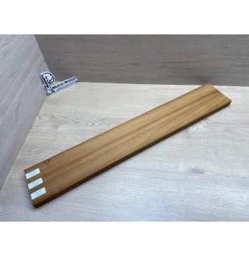 Клён Печёный 180 гр заготовка грифа для электрогитары Радиал ААА 24х(47.5-17-47.5)х710 мм - из 3х частей-9