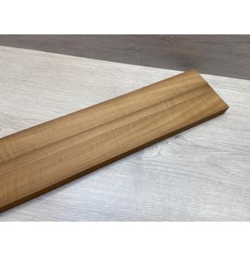 Клён Печёный 180 гр заготовка грифа для электрогитары Радиал ААА 24х(47.5-17-47.5)х710 мм - из 3х частей-10