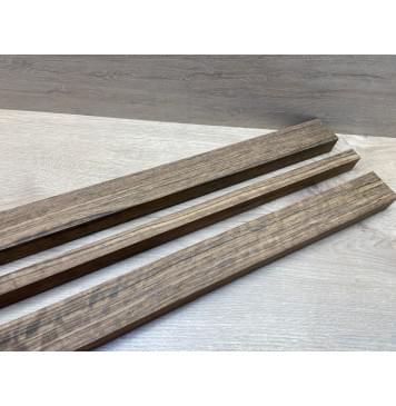 Овенгкол заготовка грифа для бас-гитары Радиал АА 29х(50-18-50)х1001 мм - из 3х частей-11