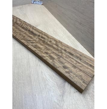 Овенгкол заготовка грифа для бас-гитары Радиал АА 29х(50-20-50)х1005 мм - из 3х частей-5