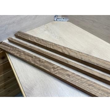 Овенгкол заготовка грифа для бас-гитары Радиал АА 29х(50-20-50)х1005 мм - из 3х частей-10