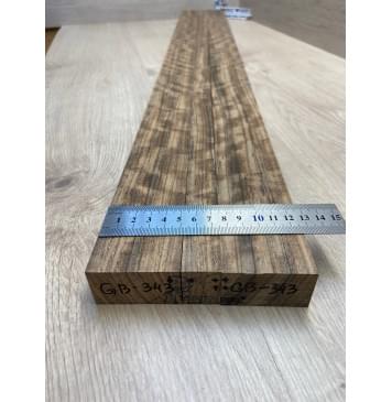 Овенгкол заготовка грифа для бас-гитары Радиал АА 29х(50-20-50)х1005 мм - из 3х частей-6