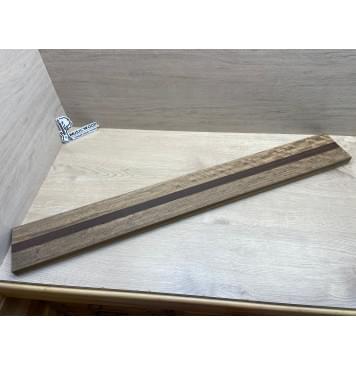 Овенгкол/Венге/Овенгкол заготовка для переклеенного грифа бас-гитары Радиал АА 27.5х(49-24-49)х1001 мм-0