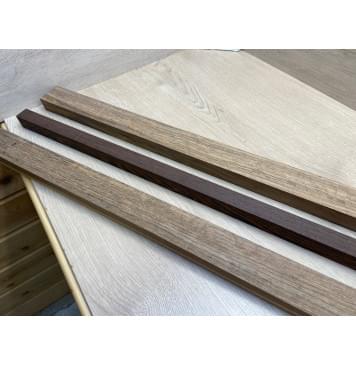 Овенгкол/Венге/Овенгкол заготовка для переклеенного грифа бас-гитары Радиал АА 27.5х(49-24-49)х1001 мм-8