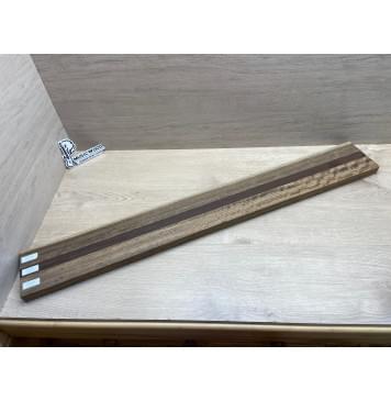 Овенгкол/Венге/Овенгкол заготовка для переклеенного грифа бас-гитары Радиал АА 27.5х(49-24-49)х1001 мм-10