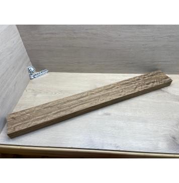 Овенгкол заготовка сквозного грифа гитары Радиал АА 47х(49.5-21-49.5)х1008 мм - из 3х частей-0