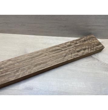 Овенгкол заготовка сквозного грифа гитары Радиал АА 47х(49.5-21-49.5)х1008 мм - из 3х частей-1