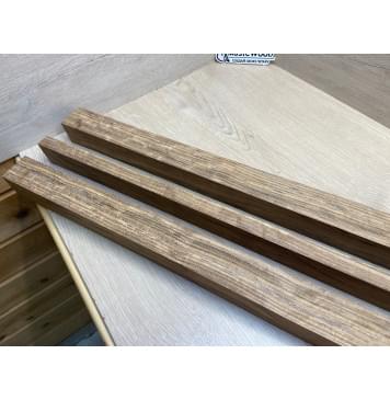 Овенгкол заготовка сквозного грифа гитары Радиал АА 47х(49.5-21-49.5)х1008 мм - из 3х частей-10