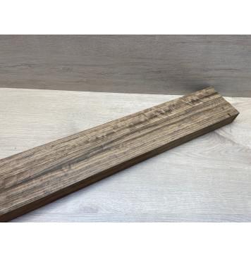 Овенгкол заготовка сквозного грифа гитары Радиал АА 47х(49.5-21-49.5)х1008 мм - из 3х частей-11