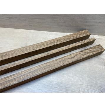 Овенгкол заготовка сквозного грифа гитары Радиал ААА 49х(48-18-48)х1010 мм - из 3х частей-7