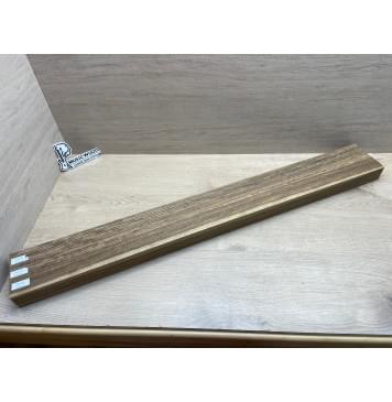 Овенгкол заготовка сквозного грифа гитары Радиал ААА 49х(48-18-48)х1010 мм - из 3х частей-9